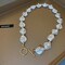 Shaped Irregular Baroque Pearl Necklace
